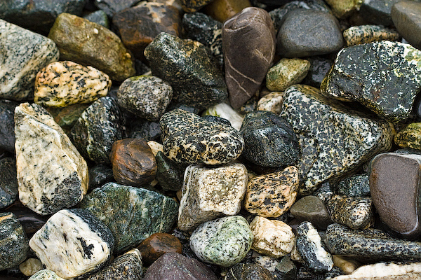 Rocks at the shore
