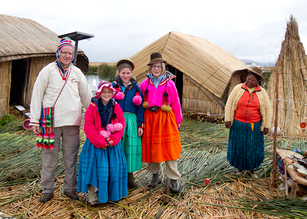 Uros Islands - The floating islands of Lake Titcaca: 