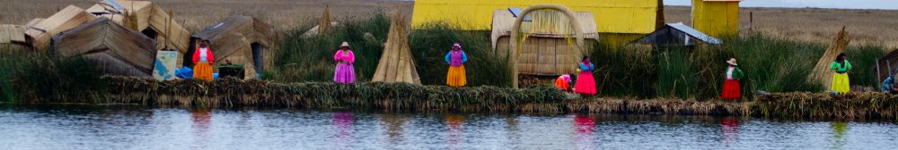Uros Islands - The floating islands of Lake Titcaca: 